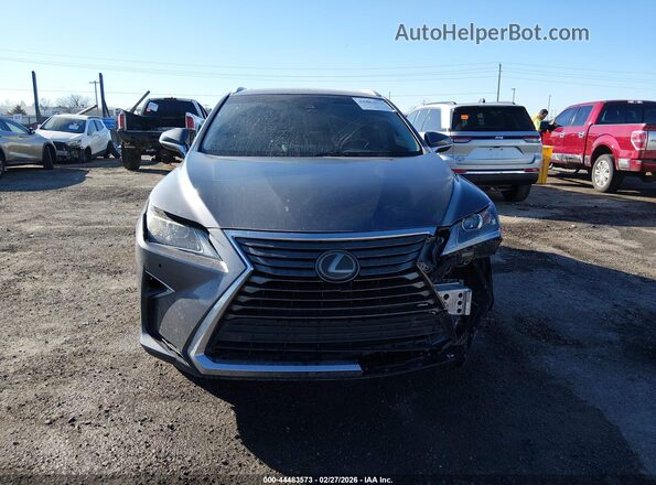 2T2ZZMCA8HC061683 2017 LEXUS RX 350 Gray Widok wnętrza z tyłu