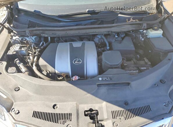 2T2ZZMCA8JC093877 2018 LEXUS RX Gray Շարժիչի բաժամունքի տեսք