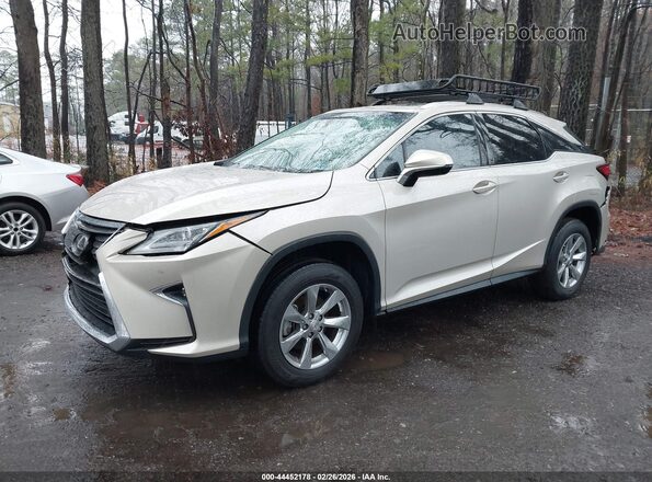 2T2ZZMCA9HC036663 2017 LEXUS RX 350 Beige Առջևի ձախ երեք քառորդ տեսարան