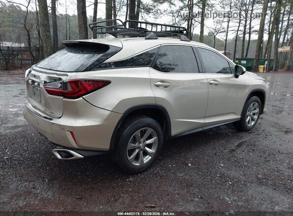 2T2ZZMCA9HC036663 2017 LEXUS RX 350 Beige Հետևի աջ