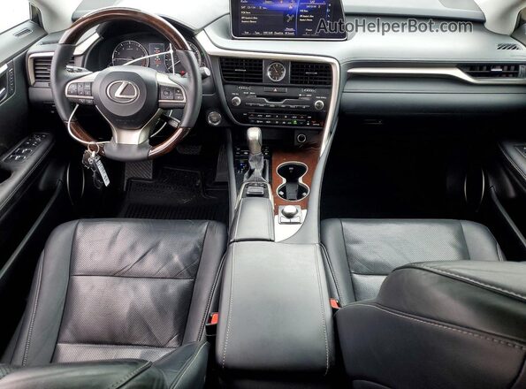 2T2ZZMCAXGC025914 2016 LEXUS RX Charcoal Widok deski rozdzielczej