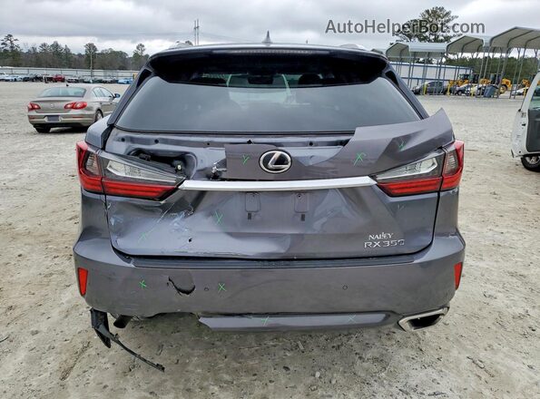 2T2ZZMCAXGC025914 2016 LEXUS RX Charcoal Widok z tyłu