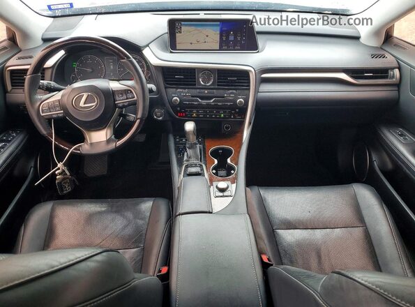2T2ZZMCAXHC039491 2017 LEXUS RX Черный Вид панели приборов