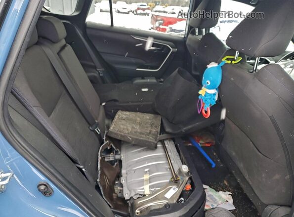 2T34WRFV6NW139723 2022 TOYOTA RAV4 Blue Widok wnętrza z tyłu