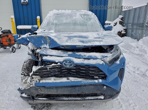 2T34WRFV6NW139723 2022 TOYOTA RAV4 Blue Widok z przodu