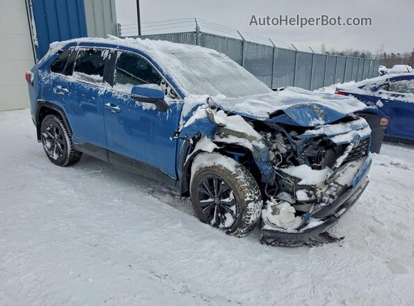 2T34WRFV6NW139723 2022 TOYOTA RAV4 Blue Przód prawy