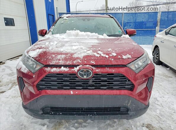 2T3B1RFV4KC052650 2019 TOYOTA LE Red 