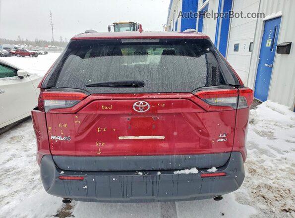 2T3B1RFV4KC052650 2019 TOYOTA LE Red 