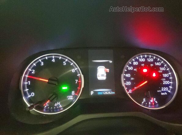 2T3B1RFV4KC052650 2019 TOYOTA LE Red 