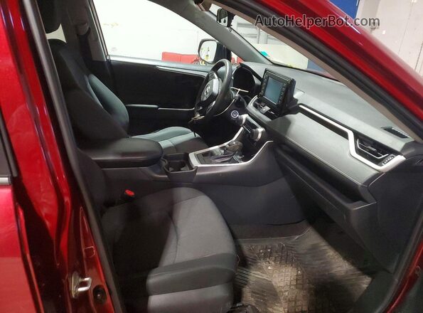 2T3B1RFV4KC052650 2019 TOYOTA LE Red 