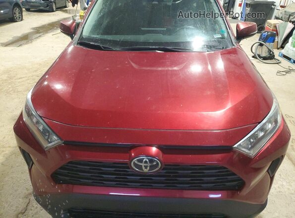 2T3B1RFV4KC052650 2019 TOYOTA LE Red 