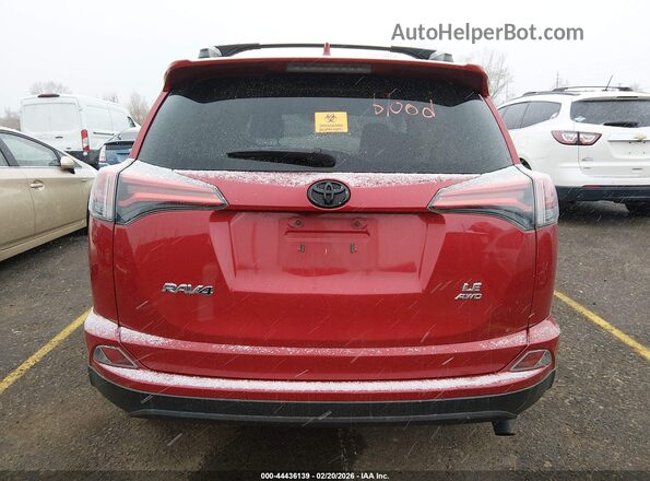 2T3BFREV3GW435603 2016 TOYOTA LE Red 