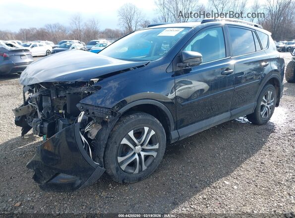2T3BFREV6HW553971 2017 TOYOTA LE Black Przód lewy