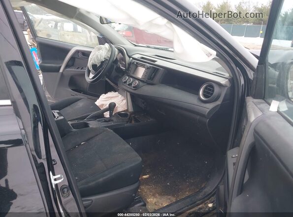 2T3BFREV6HW553971 2017 TOYOTA LE Black Widok wnętrza z przodu