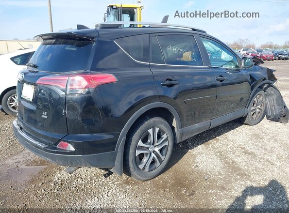 2T3BFREV6HW553971 2017 TOYOTA LE Black Tył prawy