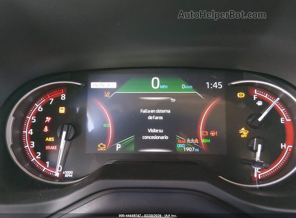 2T3C1RFV0SW430207 2025 TOYOTA LE Серый Вид задних сидений