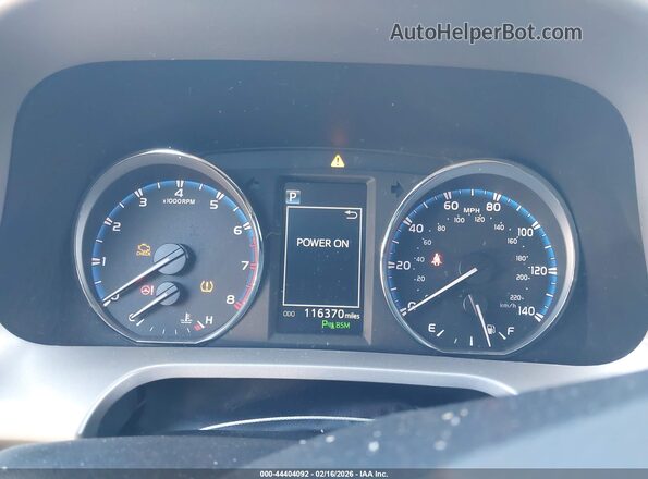2T3DFREV6GW421445 2016 TOYOTA LIMITED Black Vista de los asientos traseros