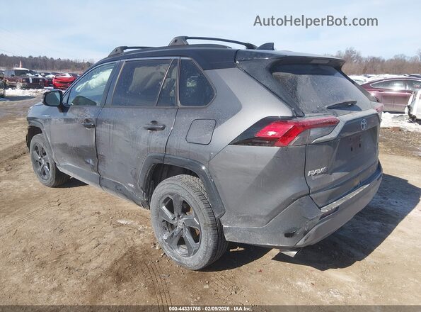 2T3E6RFV2MW015404 2021 TOYOTA RAV4 HYBRID Серый Задняя левая четверть