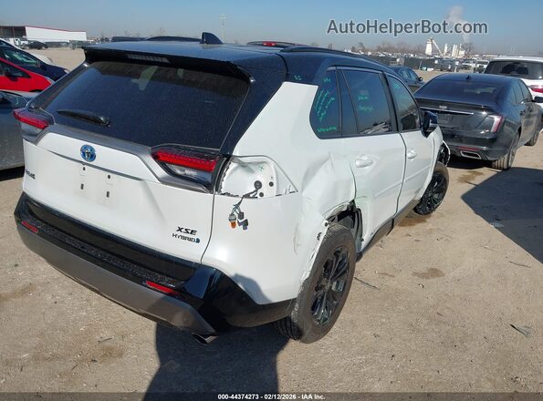 2T3E6RFV3PW041661 2023 TOYOTA RAV4 HYBRID White Trasero derecho