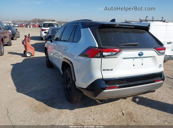 2T3E6RFV3PW041661 2023 TOYOTA RAV4 HYBRID White Trasero izquierdo