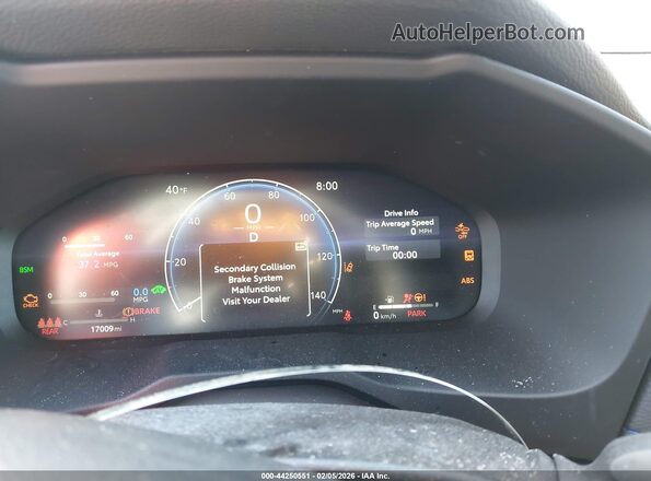 2T3E6RFV3PW043572 2023 TOYOTA RAV4 HYBRID Синий Вид задних сидений