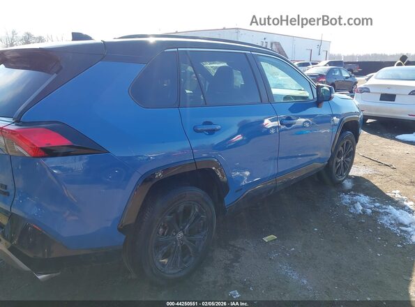 2T3E6RFV3PW043572 2023 TOYOTA RAV4 HYBRID Синий Задняя правая четверть