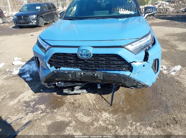2T3E6RFV3PW043572 2023 TOYOTA RAV4 HYBRID Синий Вид спереди