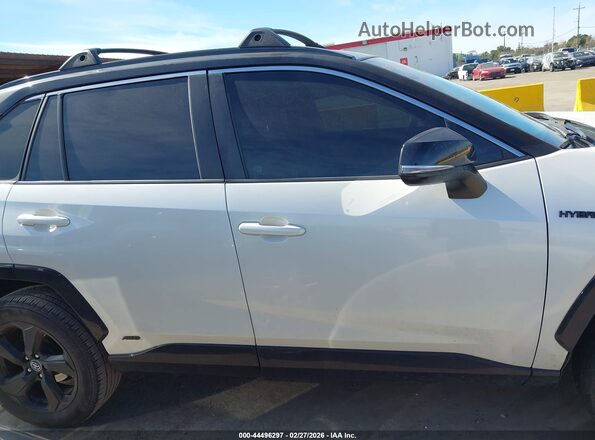 2T3E6RFV7MW004494 2021 TOYOTA RAV4 HYBRID White Rear interior view