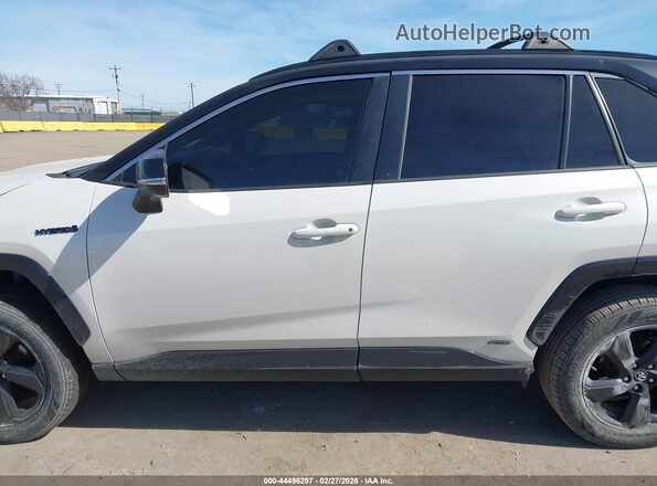 2T3E6RFV7MW004494 2021 TOYOTA RAV4 HYBRID White 360 interior view