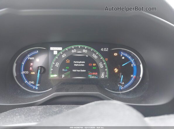 2T3E6RFV8PW041395 2023 TOYOTA RAV4 HYBRID Gray Vista de los asientos traseros