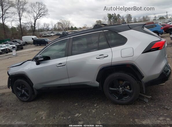 2T3EWRFV0KW045689 2019 TOYOTA RAV4 HYBRID Silver 