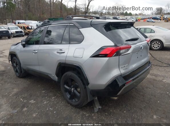 2T3EWRFV0KW045689 2019 TOYOTA RAV4 HYBRID Silver უკანა მარცხენა