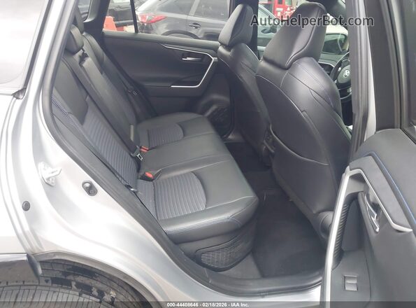 2T3EWRFV0KW045689 2019 TOYOTA RAV4 HYBRID Silver VIN კოდის სტიკერის ხედი