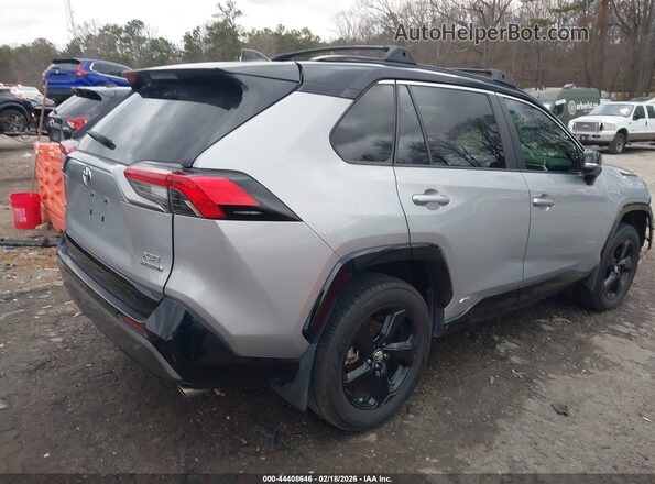 2T3EWRFV0KW045689 2019 TOYOTA RAV4 HYBRID Silver უკანა მარჯვენა