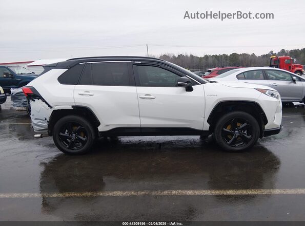 2T3EWRFV9KW040751 2019 TOYOTA RAV4 HYBRID Белый Панорамный вид салона 360°
