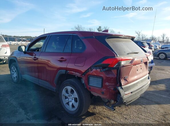 2T3F1RFV6RW490760 2024 TOYOTA LE Burgundy Задня ліва чверть