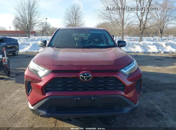 2T3F1RFV6RW490760 2024 TOYOTA LE Burgundy Вид щитка приладів
