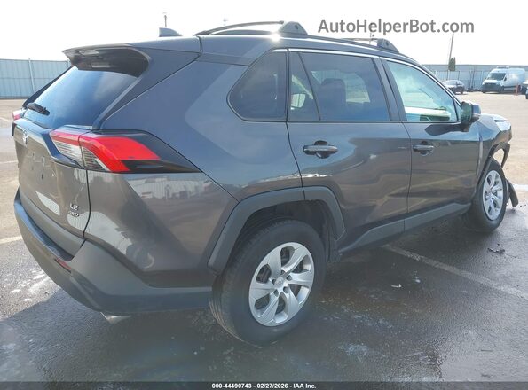 2T3G1RFVXMW142831 2021 TOYOTA LE Gray Задня права чверть