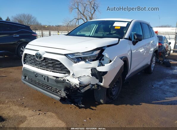 2T3H1RFV3PW255206 2023 TOYOTA LE Белый Передняя левая четверть