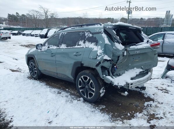 2T3J1RFV1KW004064 2019 TOYOTA RAV4 Gray Trasero izquierdo