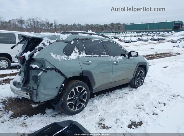 2T3J1RFV1KW004064 2019 TOYOTA RAV4 Gray Trasero derecho