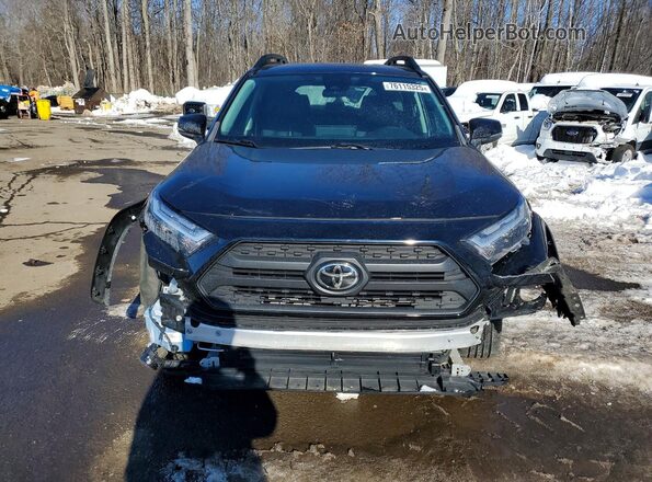 2T3J1RFV1NW276697 2022 TOYOTA RAV4 Black Front view