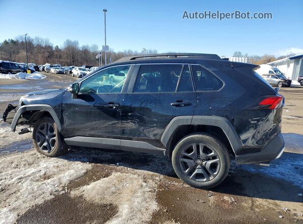 2T3J1RFV1NW276697 2022 TOYOTA RAV4 Black Rear left