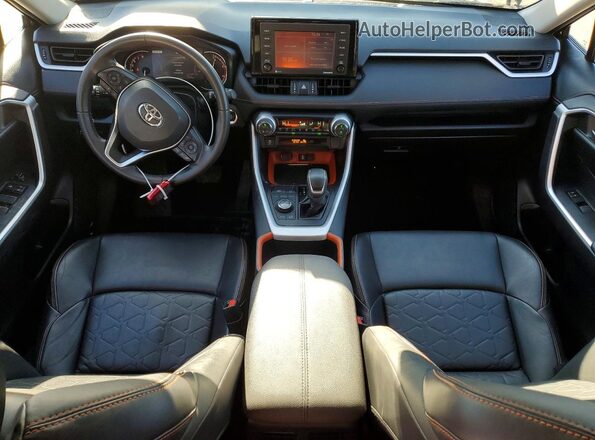 2T3J1RFV1NW276697 2022 TOYOTA RAV4 Black Dashboard view