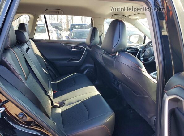 2T3J1RFV1NW276697 2022 TOYOTA RAV4 Black Rear interior view