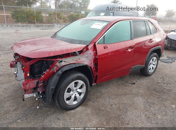 2T3K1RFV8SW387005 2025 TOYOTA LE Red Передня ліва чверть