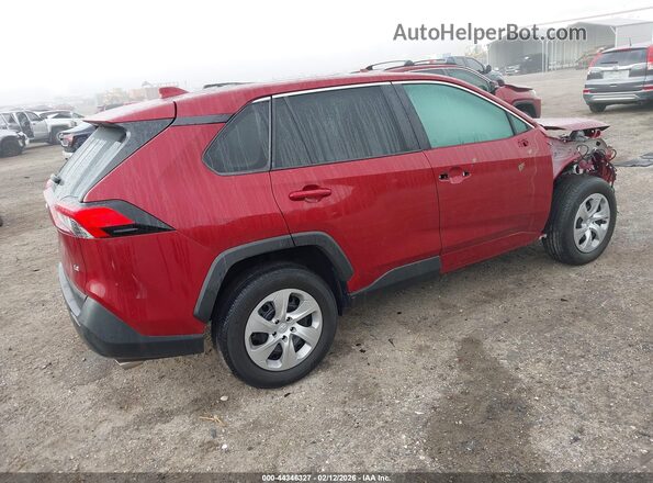 2T3K1RFV8SW387005 2025 TOYOTA LE Red Задня права чверть