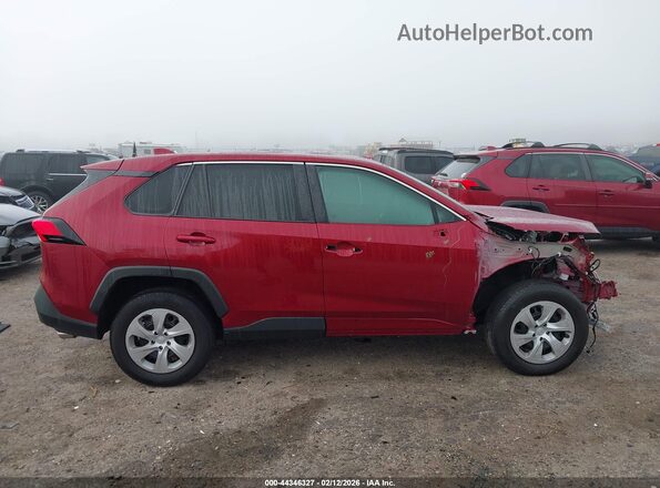 2T3K1RFV8SW387005 2025 TOYOTA LE Red Вид задньої частини салону