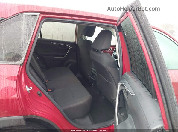 2T3K1RFV8SW387005 2025 TOYOTA LE Red Вид наклейки з VIN-кодом