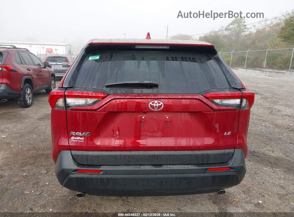 2T3K1RFV8SW387005 2025 TOYOTA LE Red 